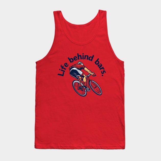 Cycling Life Tank Top by capesandrollerskates 